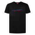 Black - Front - Diesel Unisex Adult Industry Denim Division Logo T-Shirt