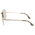Mocha Brown-Gold - Back - Victoria Beckham Womens-Ladies Sunglasses
