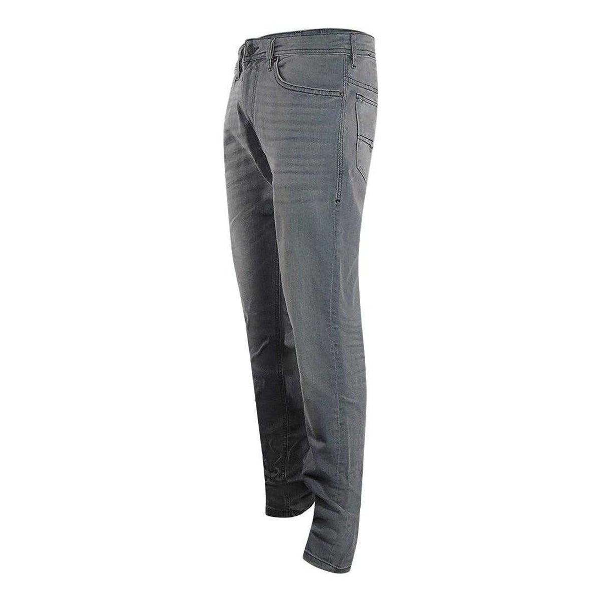 Light Grey - Side - Diesel Mens Larkee-X Stretch Jeans