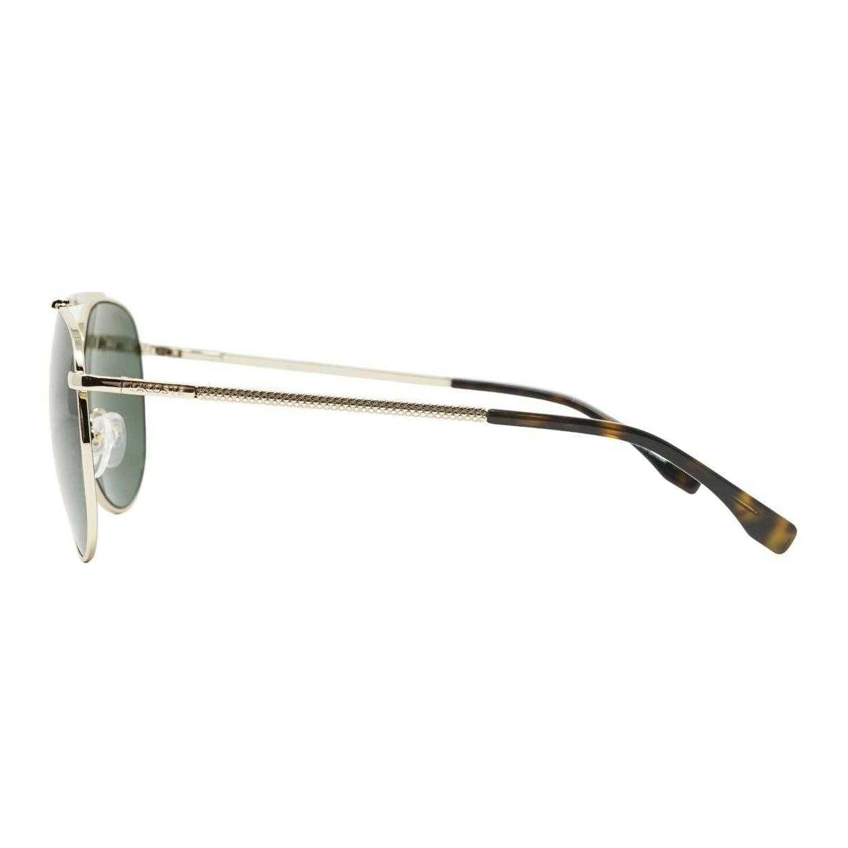 Gold-Havana - Side - Lacoste Mens Polarised Sunglasses