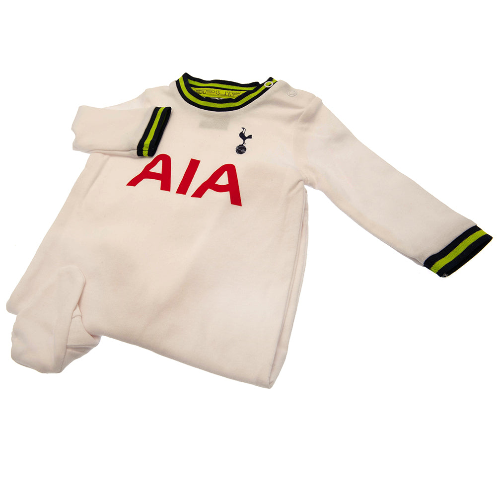 Tottenham Hotspur FC Baby 2022 23 Sleepsuit Discounts on great