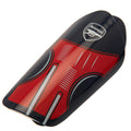 Red-Navy - Front - Arsenal FC Childrens-Kids Crest Slip-In Shin Guards