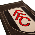 Brown-Red - Front - Fulham FC Crest Area Rug