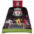 Red-Green-Grey - Side - Liverpool FC The Kop Duvet Cover Set
