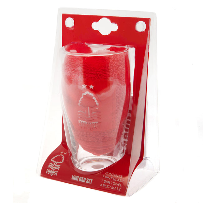 Red-White - Side - Nottingham Forest FC Mini Bar Set
