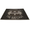 Grey - Front - Batman Welcome To The Batcave Rubber Door Mat