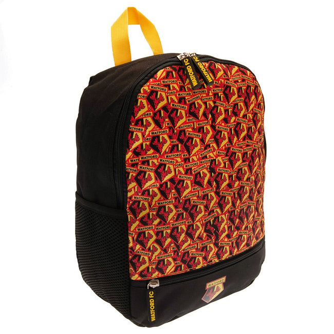 Black-Yellow-Red - Side - Watford FC Backpack