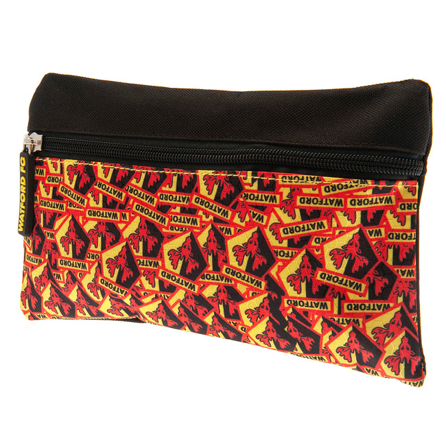 Black-Yellow-Red - Side - Watford FC Pencil Case