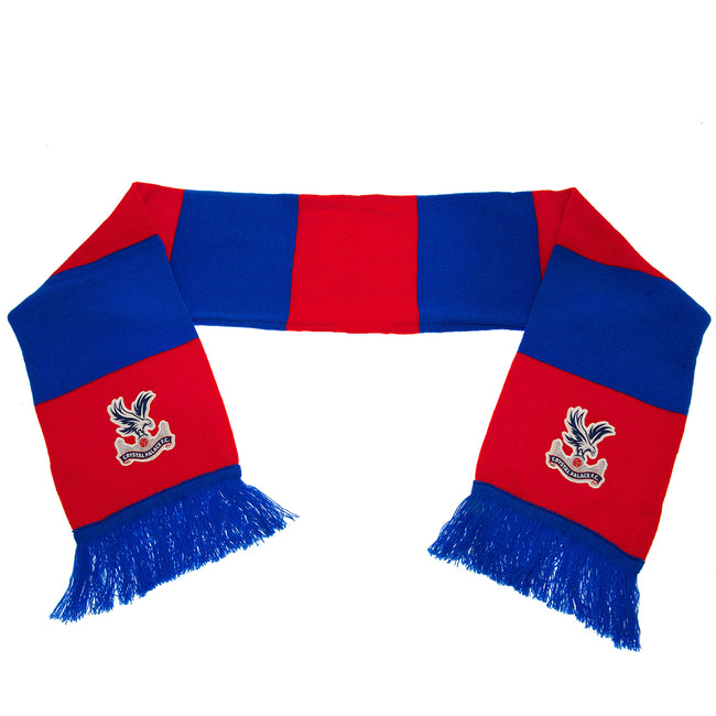 Red-Blue - Back - Crystal Palace FC Stripe Scarf