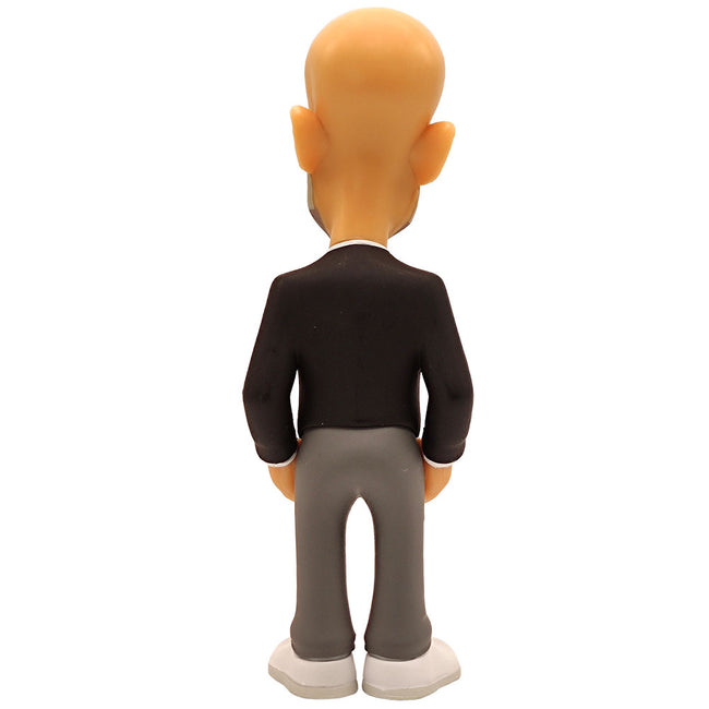 Black-Grey - Back - Manchester City FC Pep Guardiola MiniX Figure