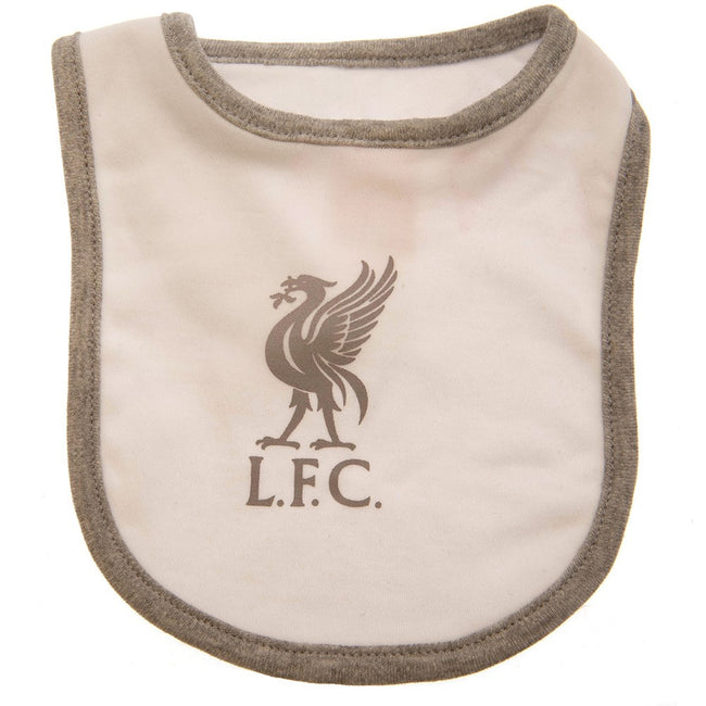 White-Grey - Lifestyle - Liverpool FC Baby Sleepsuit Set (Pack of 4)
