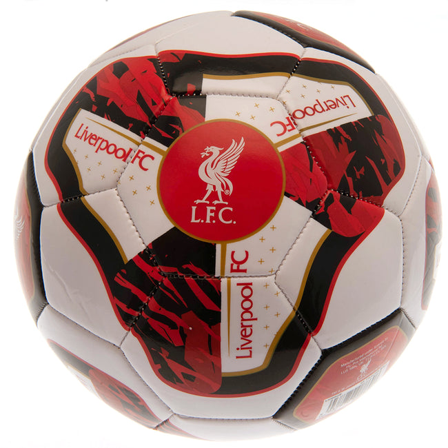 Red-White-Black - Back - Liverpool FC Tracer Football