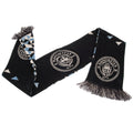 Sky Blue-White-Navy Blue - Back - Manchester City FC Crest Scarf