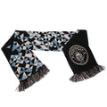 Sky Blue-White-Navy Blue - Side - Manchester City FC Crest Scarf
