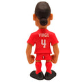 Red-Black - Back - Liverpool FC Virgil Van Dijk MiniX Football Figurine