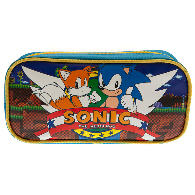 Multicoloured - Front - Sonic The Hedgehog Pencil Case