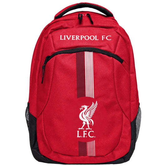 Red-Black-White - Front - Liverpool FC Ultra Crest Backpack