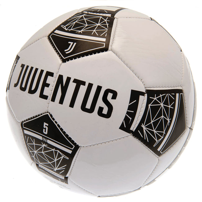 Black-White - Side - Juventus FC Contrast Panel Football