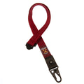Claret Red - Back - West Ham United FC Deluxe Lanyard