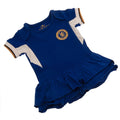 Royal Blue-White-Gold - Back - Chelsea FC Baby 2023-2024 Tutu Skirt Bodysuit