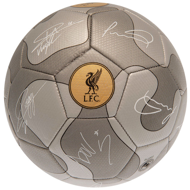 Silver-Grey - Back - Liverpool FC Camo Football