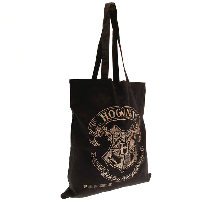 Black-Gold - Side - Harry Potter Canvas Tote Bag