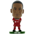 Red-Green - Front - Liverpool FC Virgil Van Dijk SoccerStarz Football Figurine
