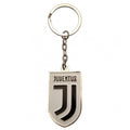 Silver-Black - Front - Juventus FC Keyring