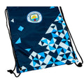 Blue-White-Yellow - Back - Manchester City FC Particle Drawstring Bag