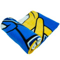 Vibrant Blue - Back - Sonic The Hedgehog Fleece Blanket