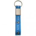 Blue - Front - Manchester City FC Silicone Keyring
