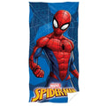 Blue-Red - Front - Spider-Man Printed Beach Towel
