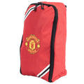 Red - Back - Manchester United FC Core Stripe Boot Bag