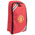 Red - Front - Manchester United FC Core Stripe Boot Bag