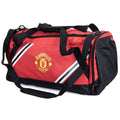 Red-Black - Side - Manchester United FC Core Stripe Holdall