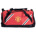 Red-Black - Front - Manchester United FC Core Stripe Holdall