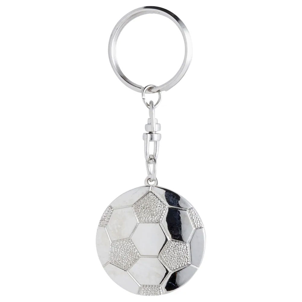 Silver - Back - Chelsea FC Ball Keyring
