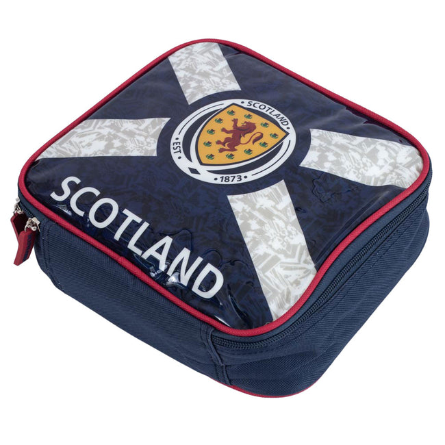 Navy Blue - Side - Scottish FA Lunch Bag