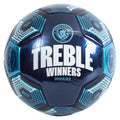 Sky Blue-White-Navy Blue - Front - Manchester City FC Treble Winners Football