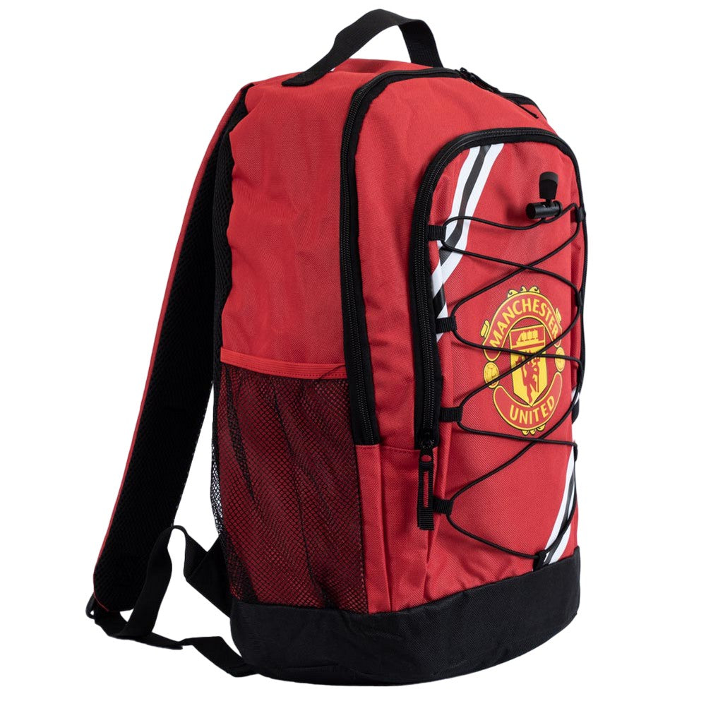 Red-Yellow-Black - Lifestyle - Manchester United FC Core Stripe Backpack