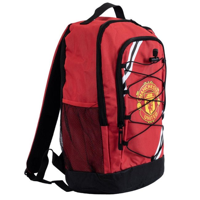 Red-Yellow-Black - Lifestyle - Manchester United FC Core Stripe Backpack