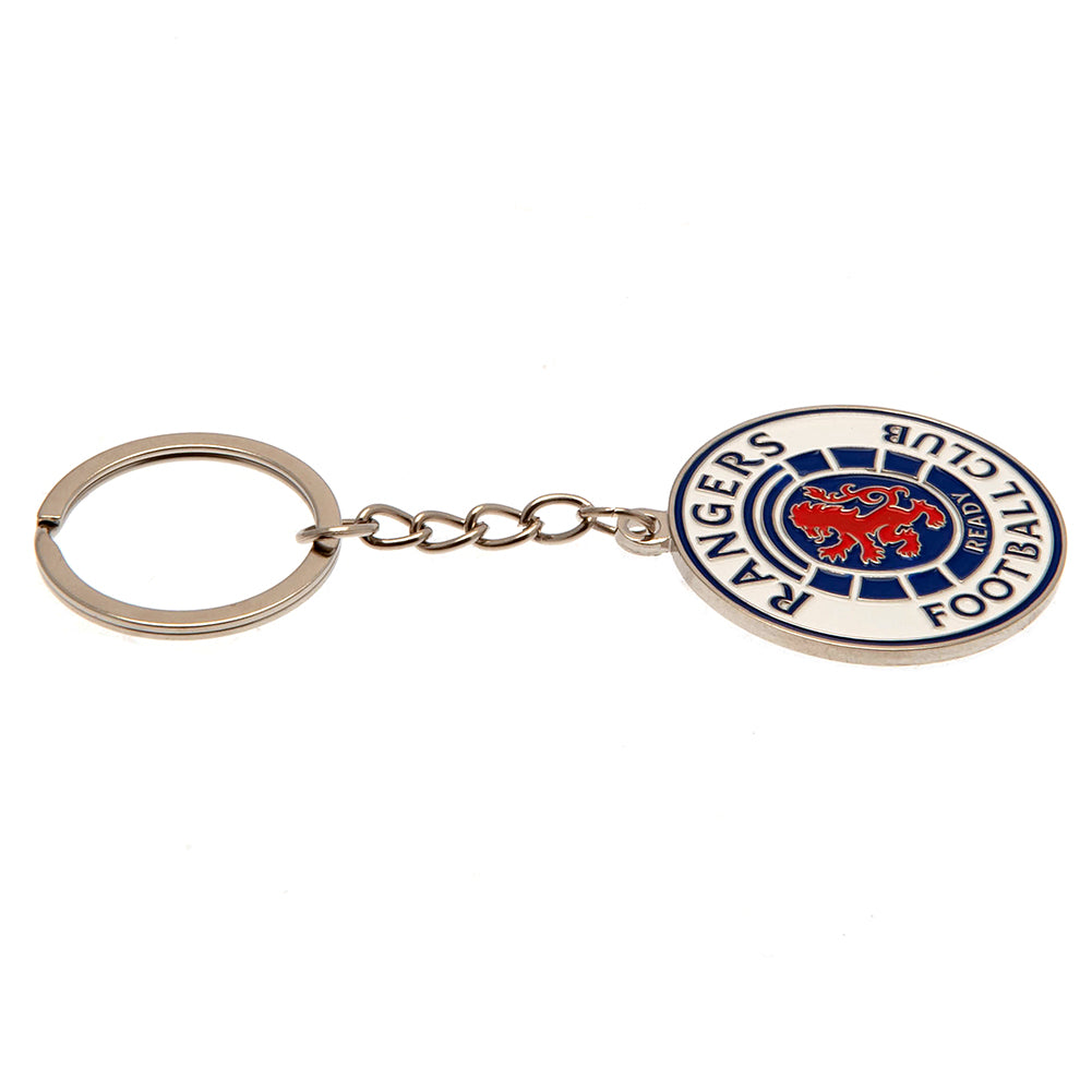 Blue-White-Red - Back - Rangers FC Ready Crest Keyring