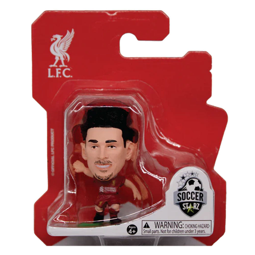 Red-Green-Gold - Back - Liverpool FC Curtis Jones 2025 SoccerStarz Football Figurine