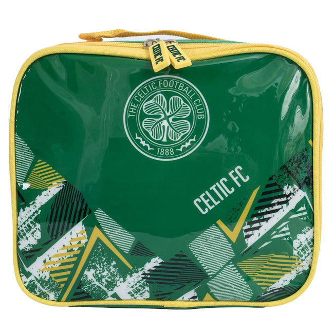 Green - Front - Celtic FC Vector Lunch Bag