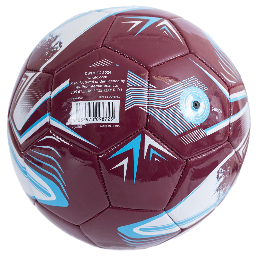 Claret-Sky Blue-White - Side - West Ham United FC Turbine Football