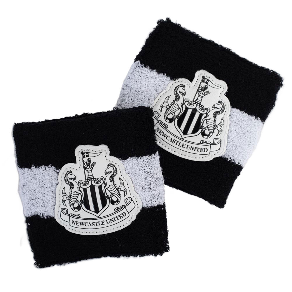 Black-White - Back - Newcastle United FC Wristband (Pack of 2)