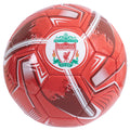 Red-White - Front - Liverpool FC Turbine Print Football