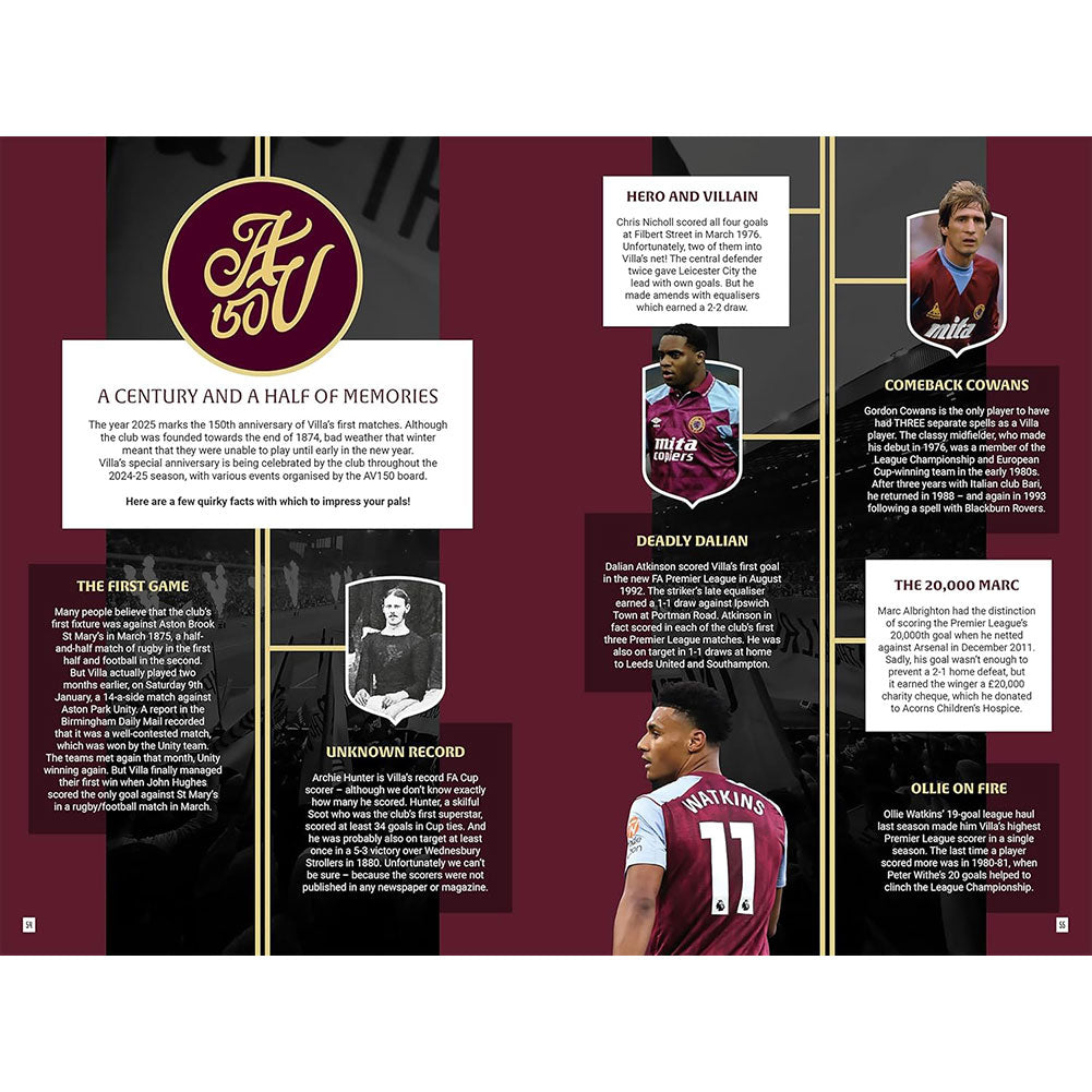 Maroon - Lifestyle - Aston Villa FC 2025 Annual