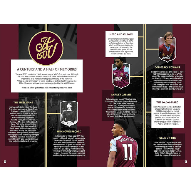 Maroon - Lifestyle - Aston Villa FC 2025 Annual