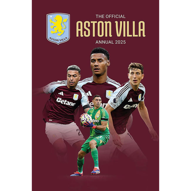 Maroon - Front - Aston Villa FC 2025 Annual